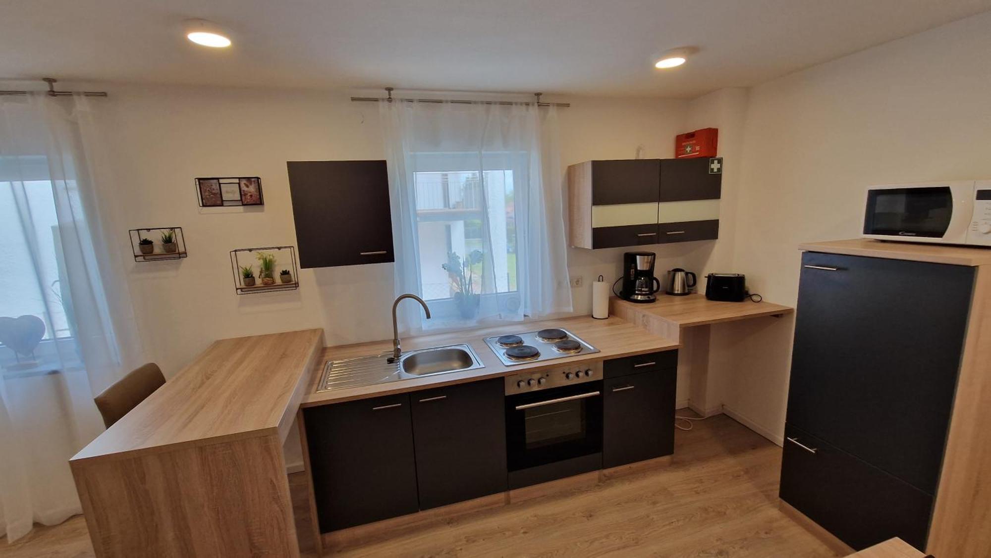 Appartment-Ferienwohnung Mit Kueche, Bad, Kostenlos Wlan, Modern Eingerichtet ローディング 部屋 写真